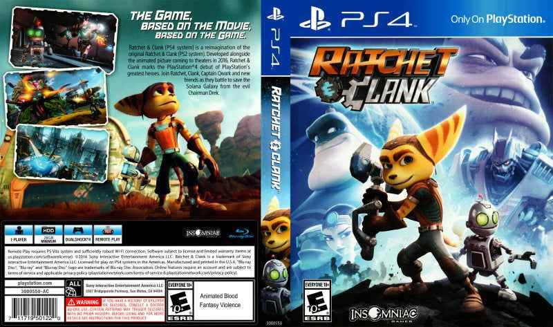 Ratchet & Clank Cover Art - WOI Solutions