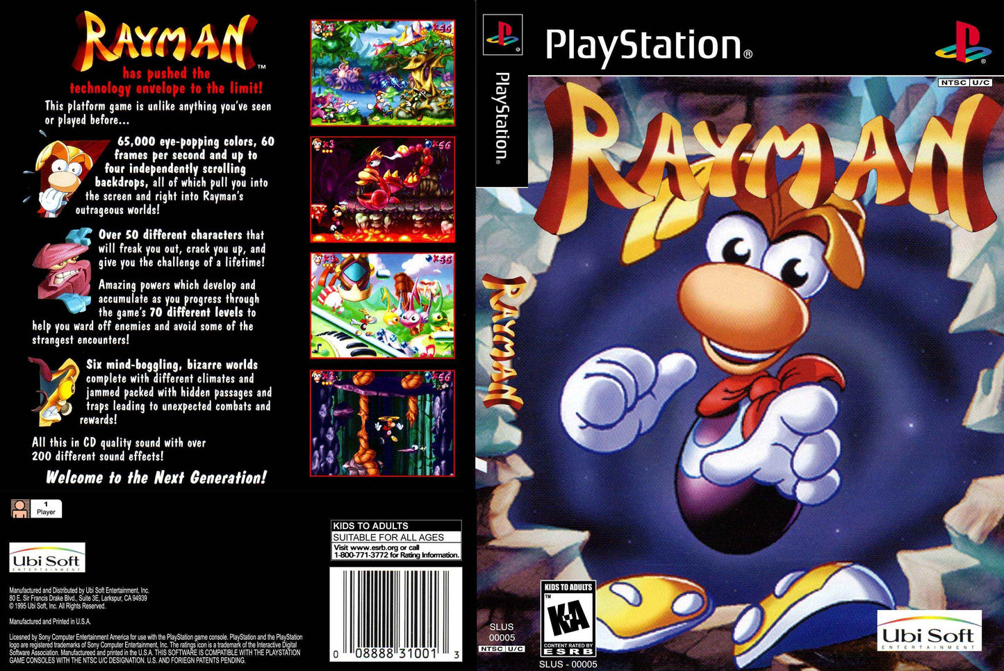 Rayman Cover Art - WOI Solutions