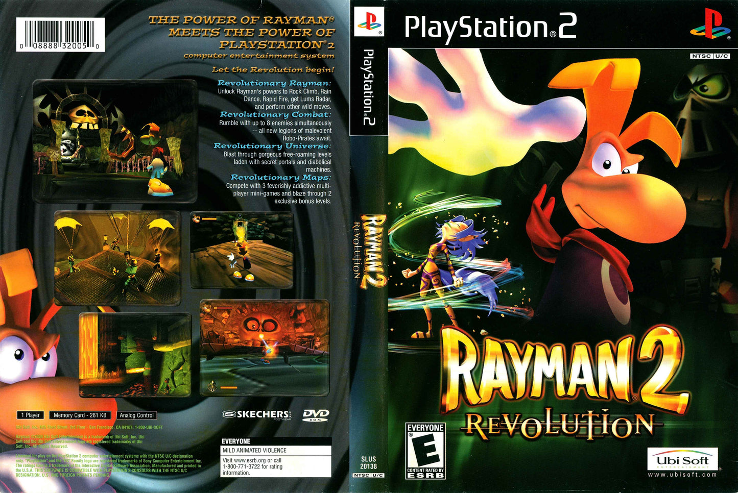 Rayman 2 Revolution Cover Art - WOI Solutions