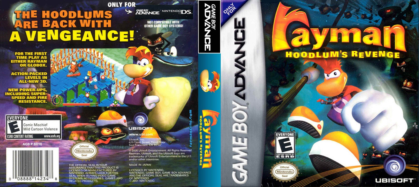 Rayman Hoodlum's Revenge Cover Art - WOI Solutions