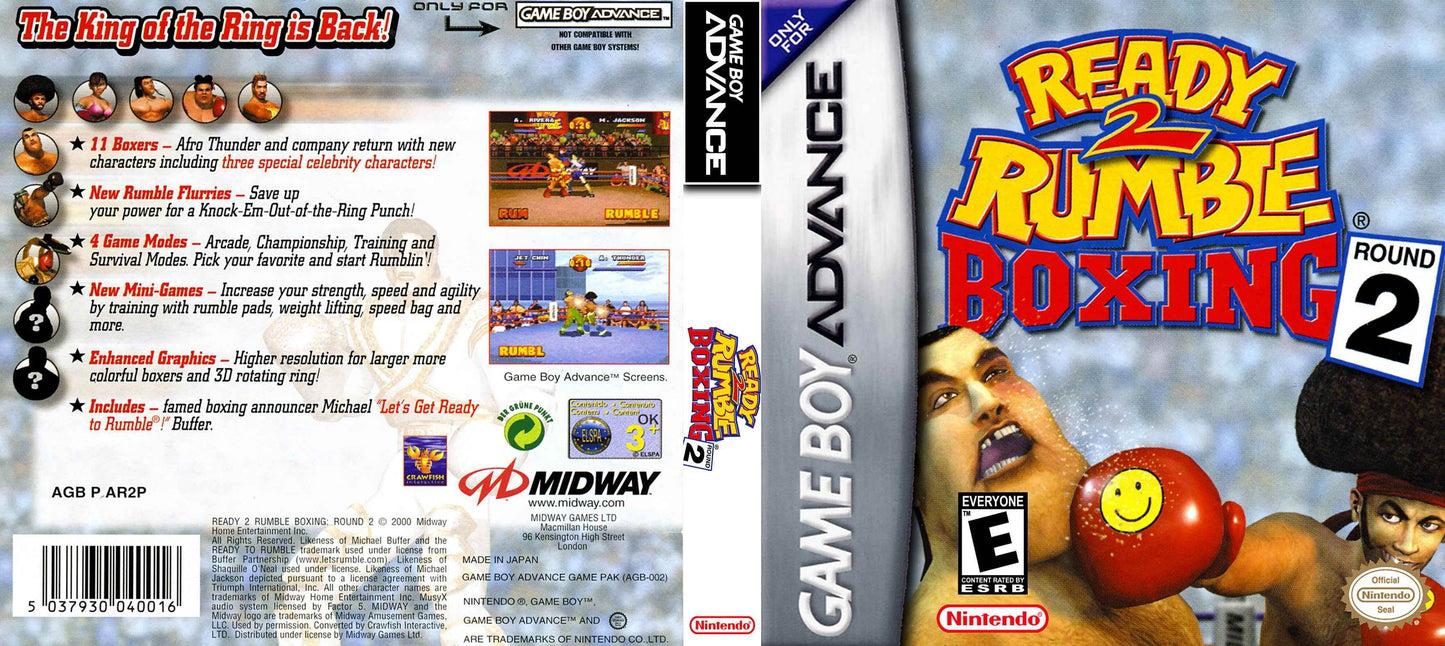 Ready 2 Rumble Boxing Round 2 Cover Art - WOI Solutions