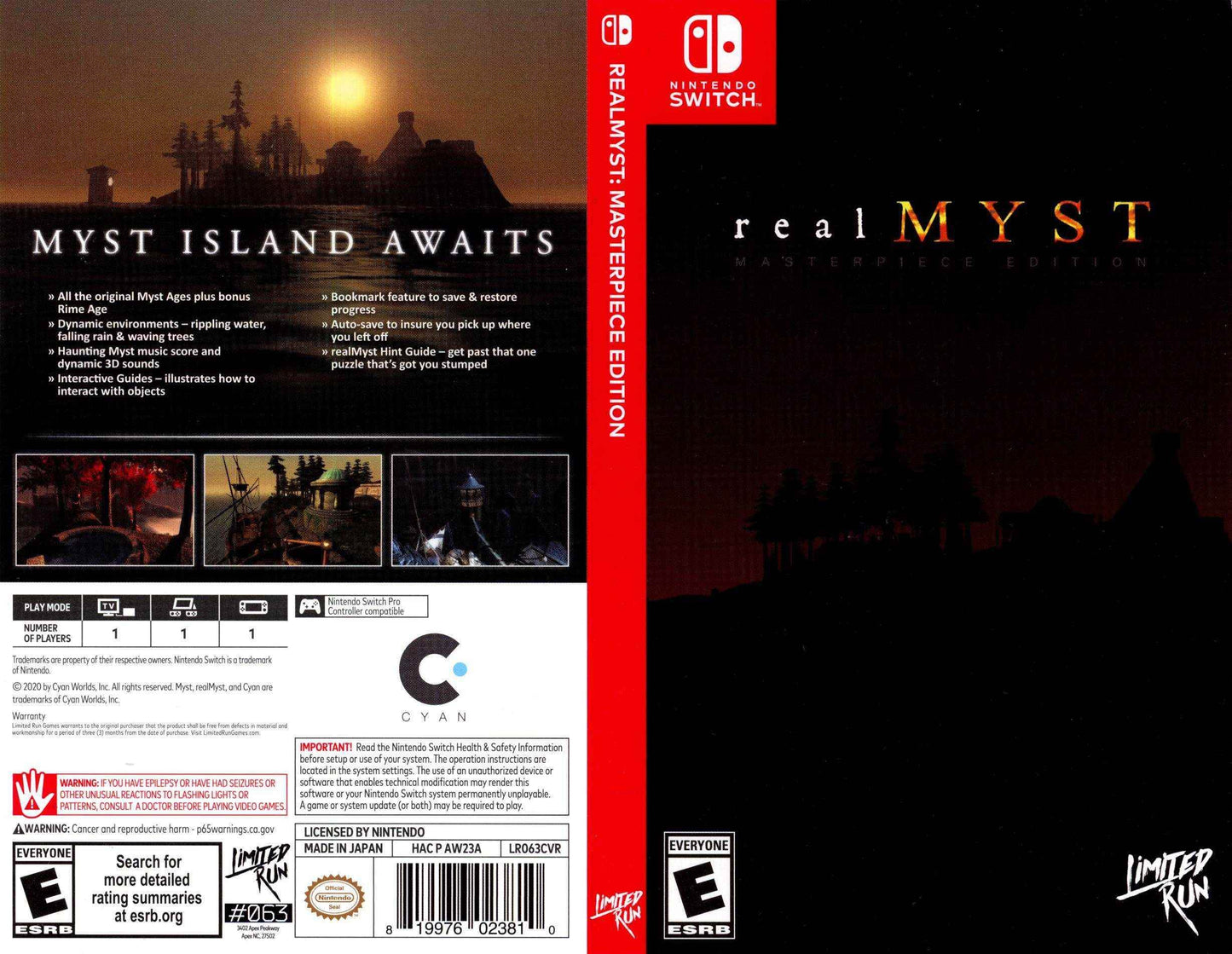 Realmyst Masterpiece Edition Cover Art - WOI Solutions