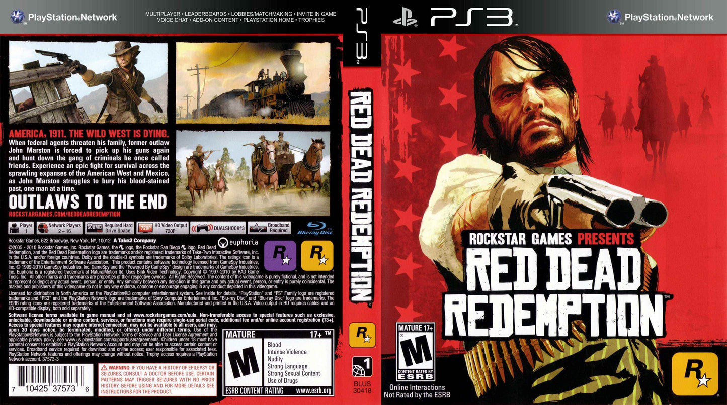 Red Dead Redemption Cover Art - WOI Solutions