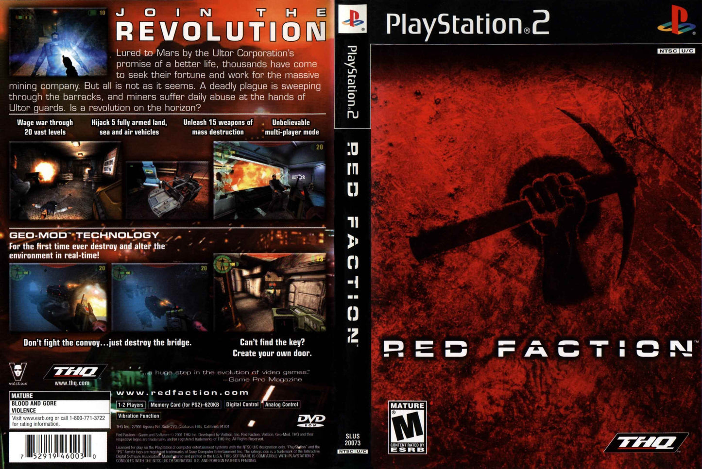 Red Faction Cover Art - WOI Solutions