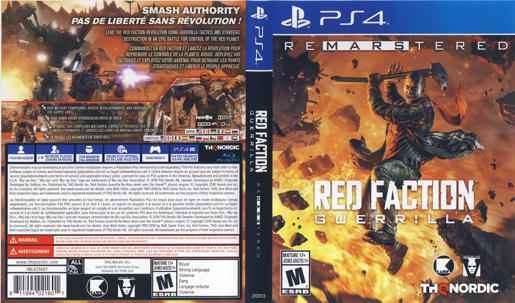 Red Faction Guerilla Remastered Cover Art - WOI Solutions