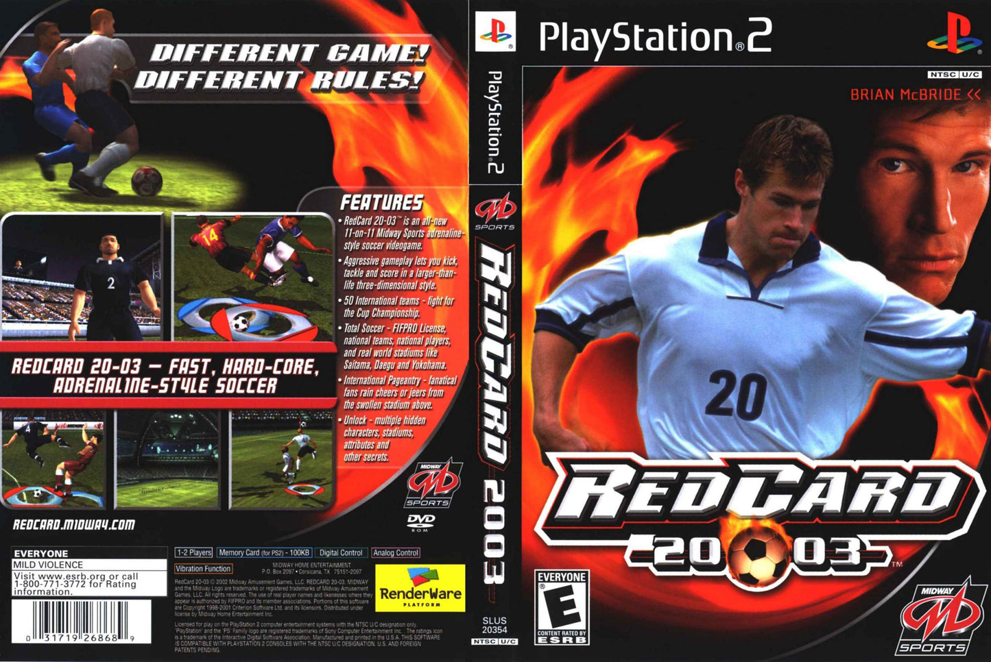 Redcard 2003 Cover Art - WOI Solutions