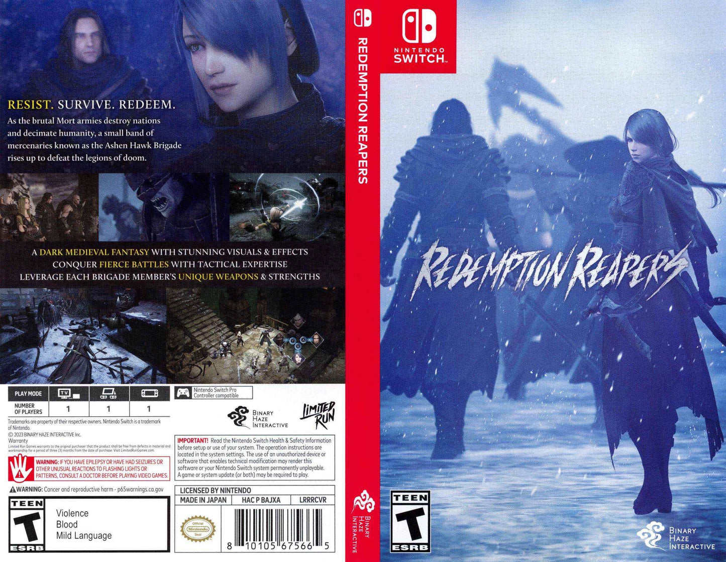 Redemption Reapers Cover Art - WOI Solutions