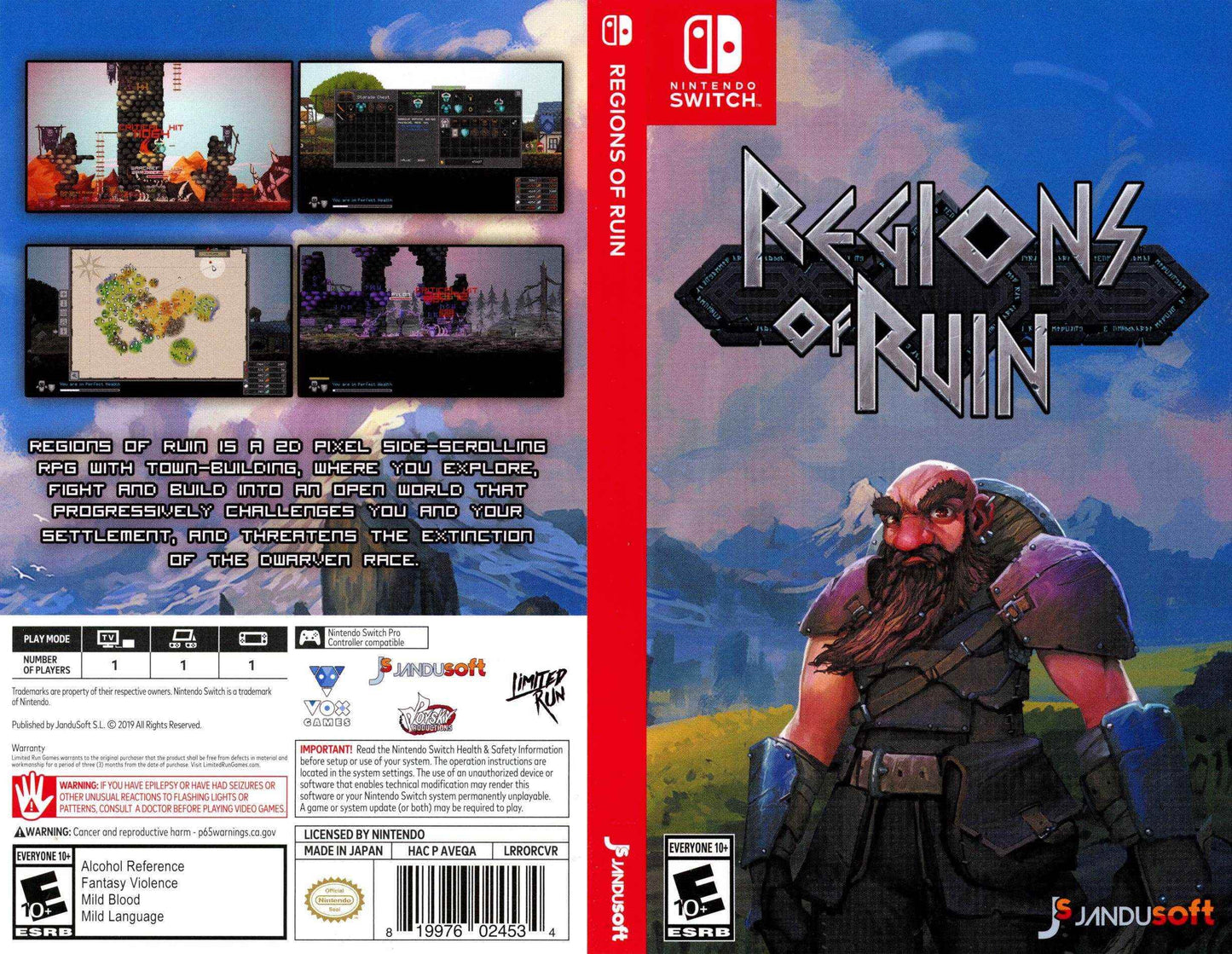 Regions of Ruin Cover Art - WOI Solutions