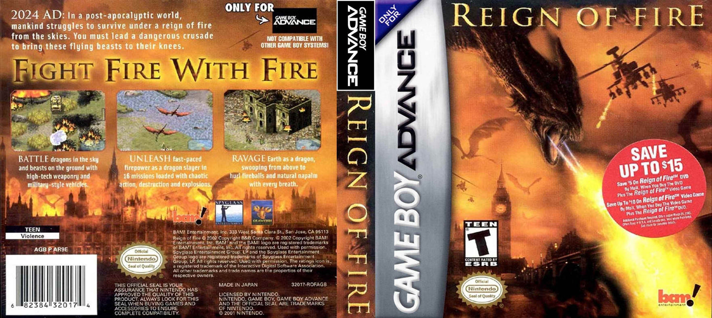 Reign of Fire Cover Art - WOI Solutions