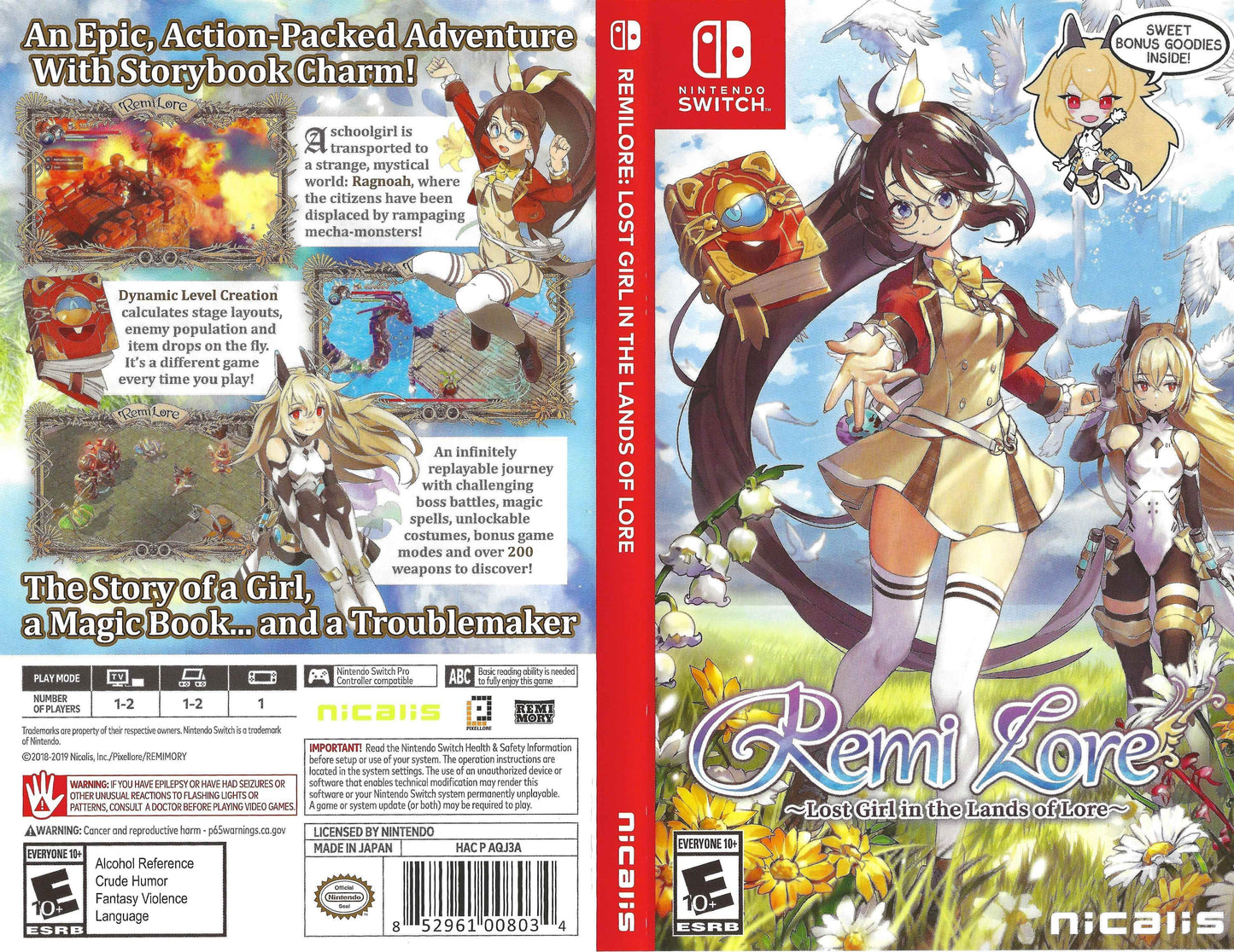 RemiLore Lost Girl in the Lands of Lore Cover Art - WOI Solutions
