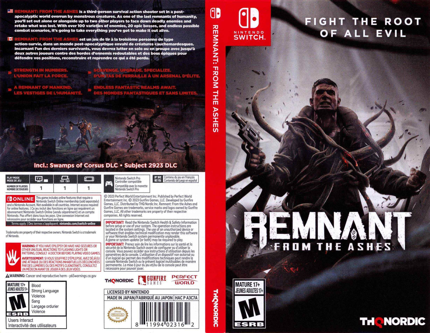 Remnant From the Ashes Cover Art - WOI Solutions