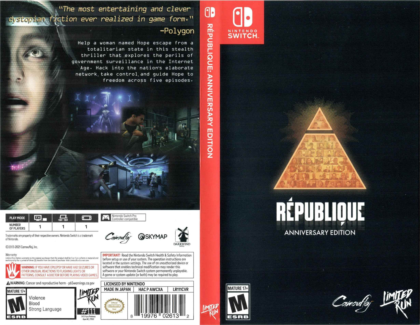 République Anniversary Edition Cover Art - WOI Solutions