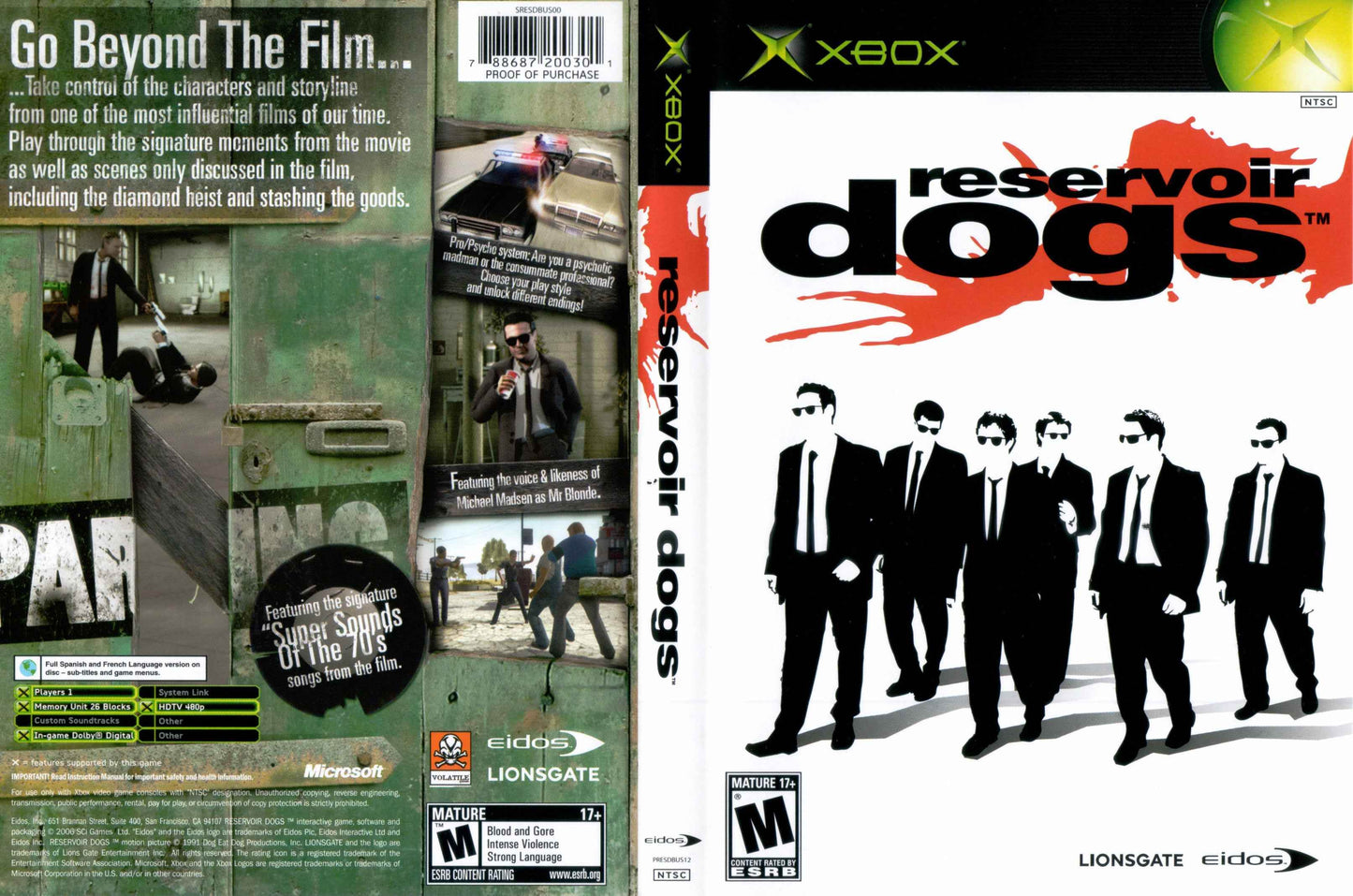 Reservoir Dogs Cover Art - WOI Solutions