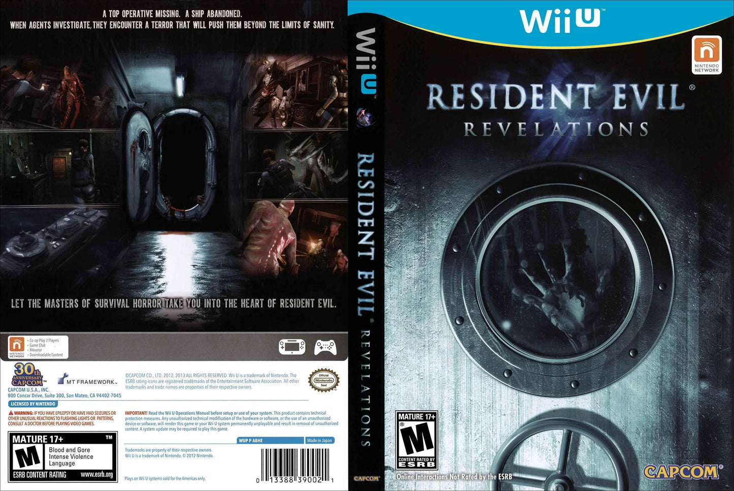 Resident Evil Revelations Cover Art - WOI Solutions