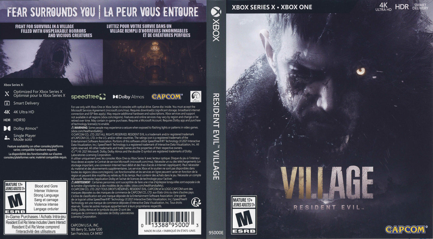 Resident Evil Village Cover Art - WOI Solutions