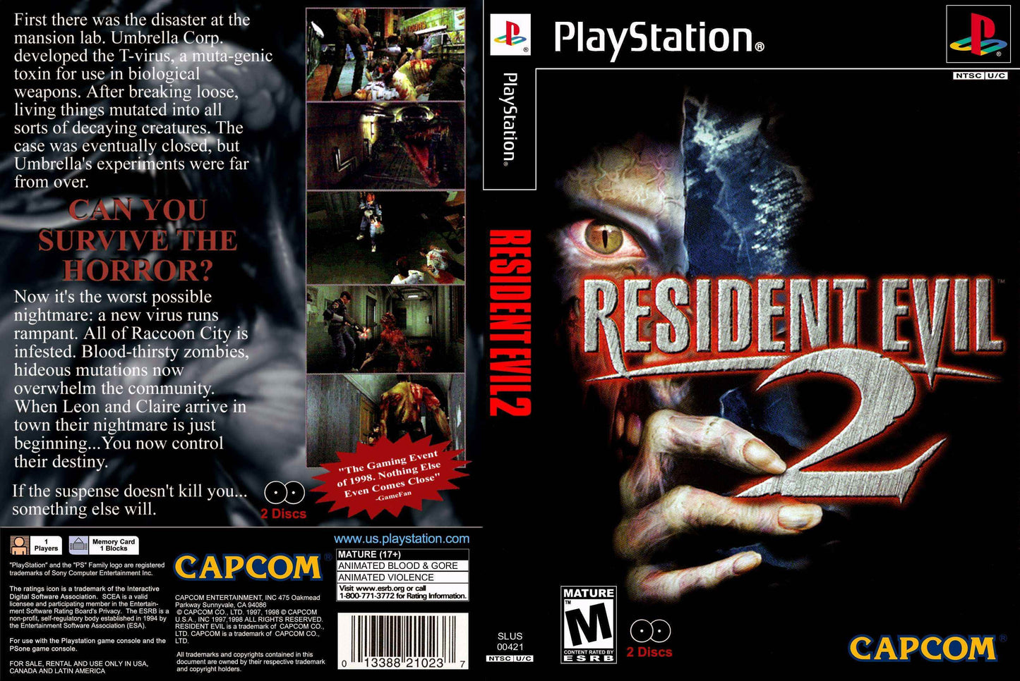 Resident Evil 2 Cover Art - WOI Solutions