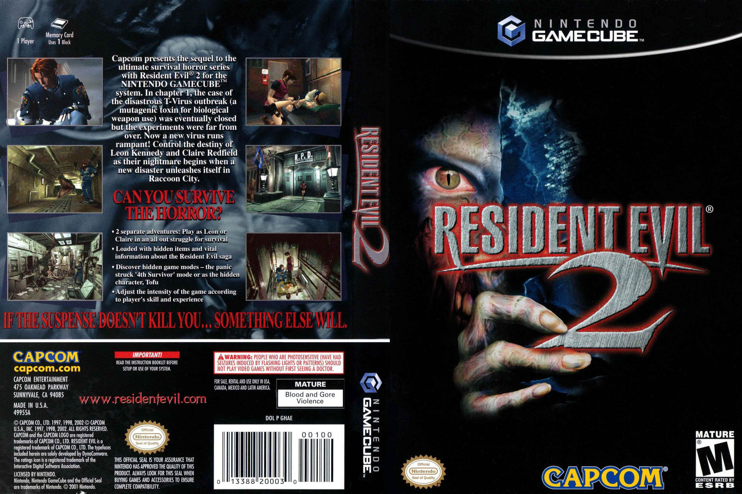 Resident Evil 2 Cover Art - WOI Solutions