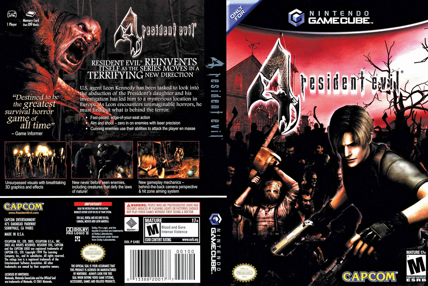 Resident Evil 4 Cover Art - WOI Solutions