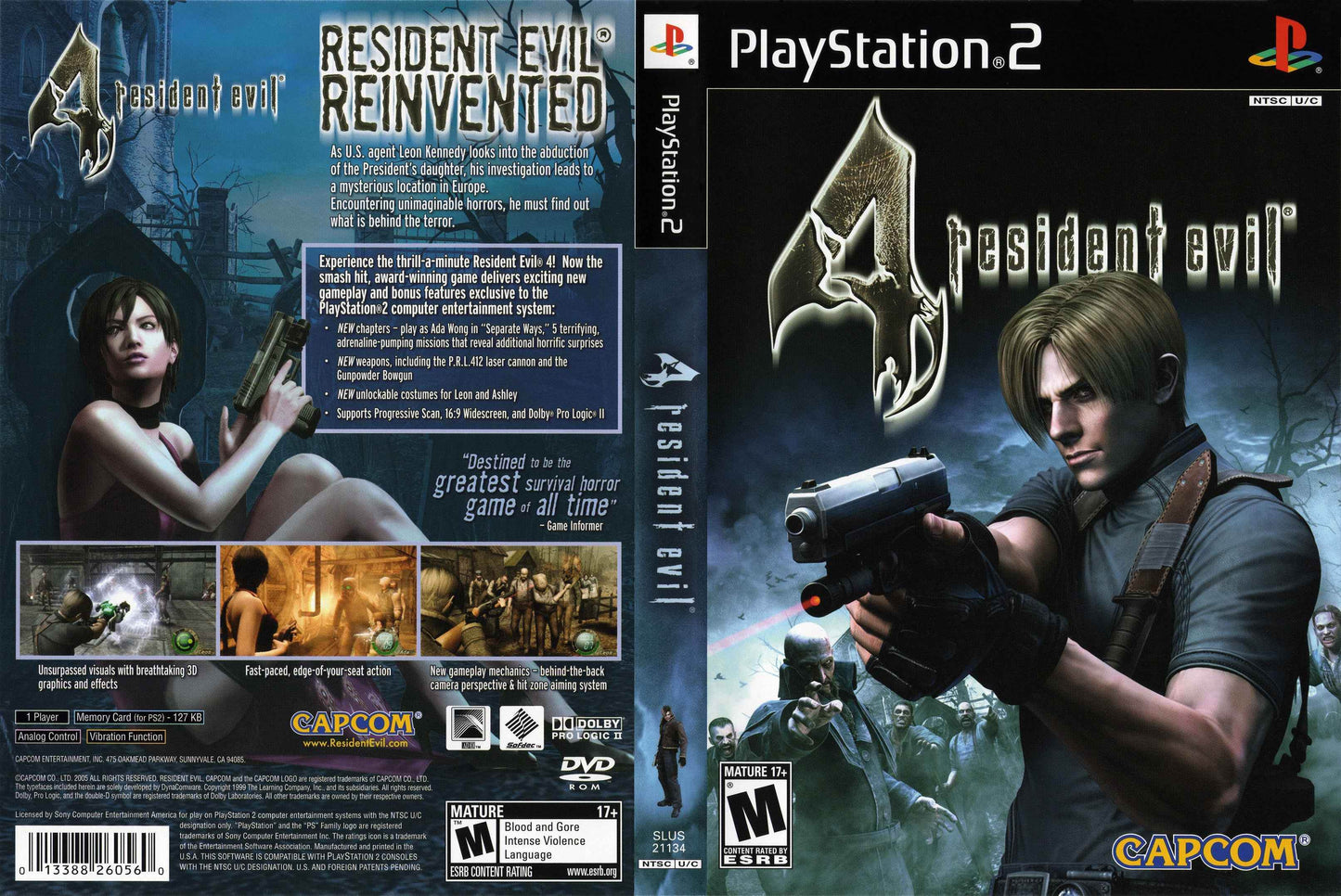 Resident Evil 4 Cover Art - WOI Solutions