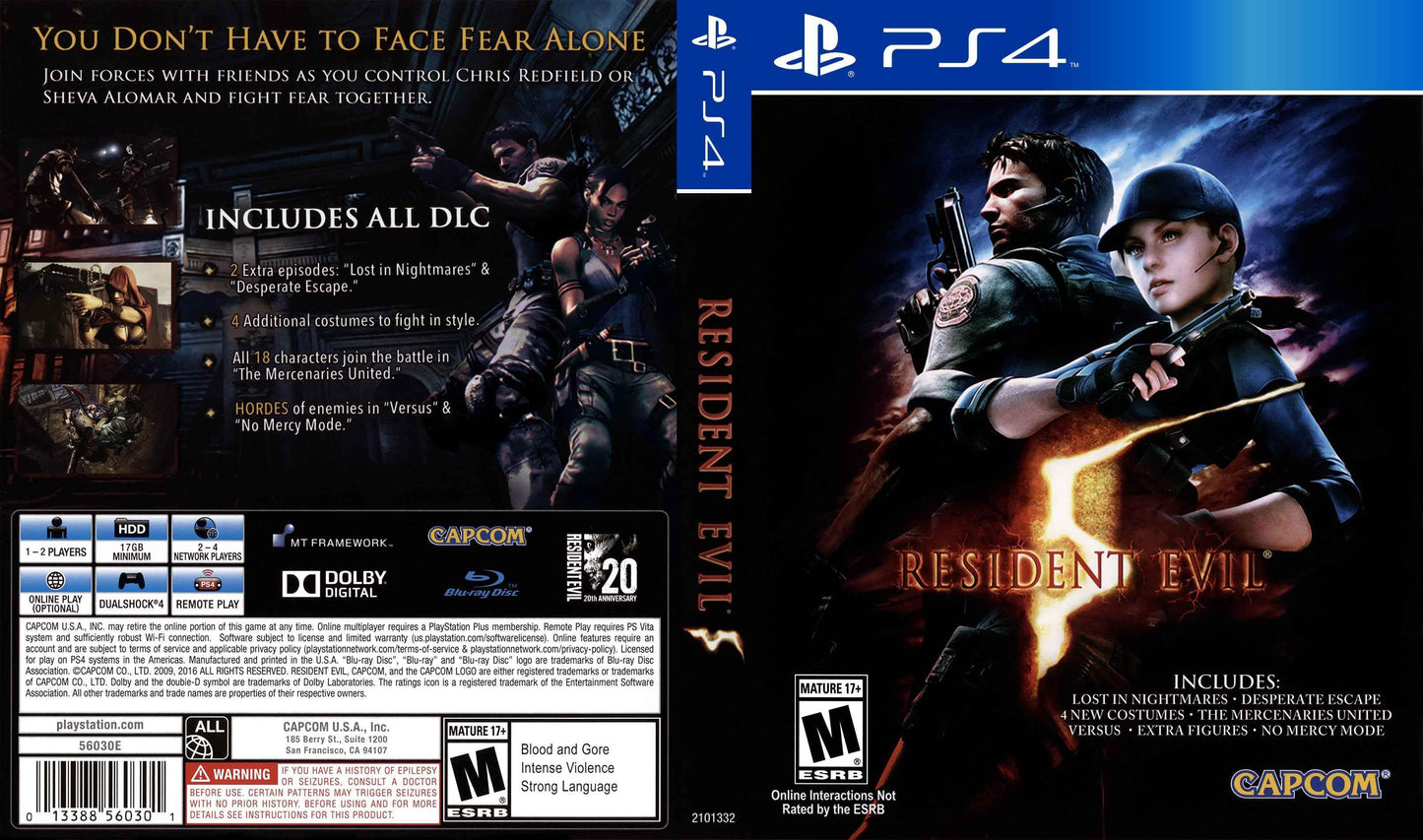 Resident Evil 5 Cover Art - WOI Solutions