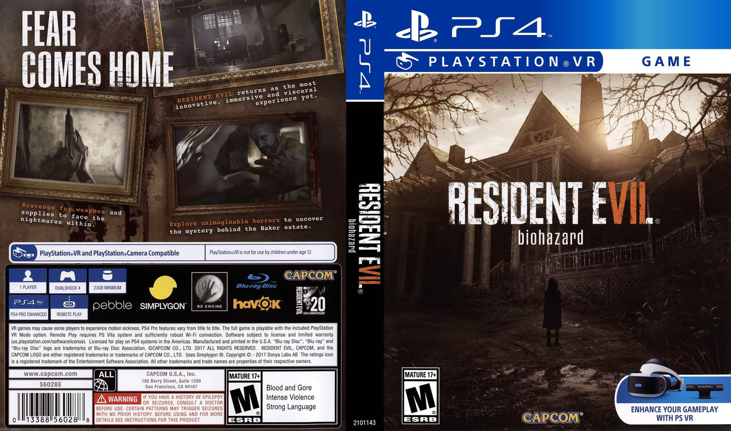 Resident Evil 7 Biohazard Cover Art - WOI Solutions