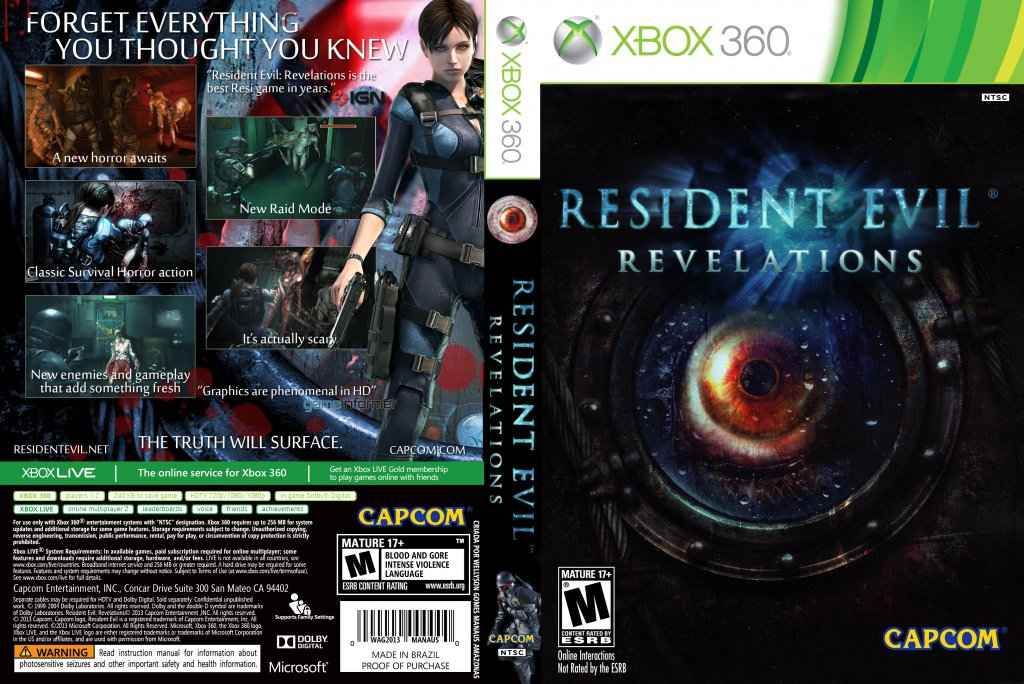 Resident Evil Revelations Cover Art - WOI Solutions