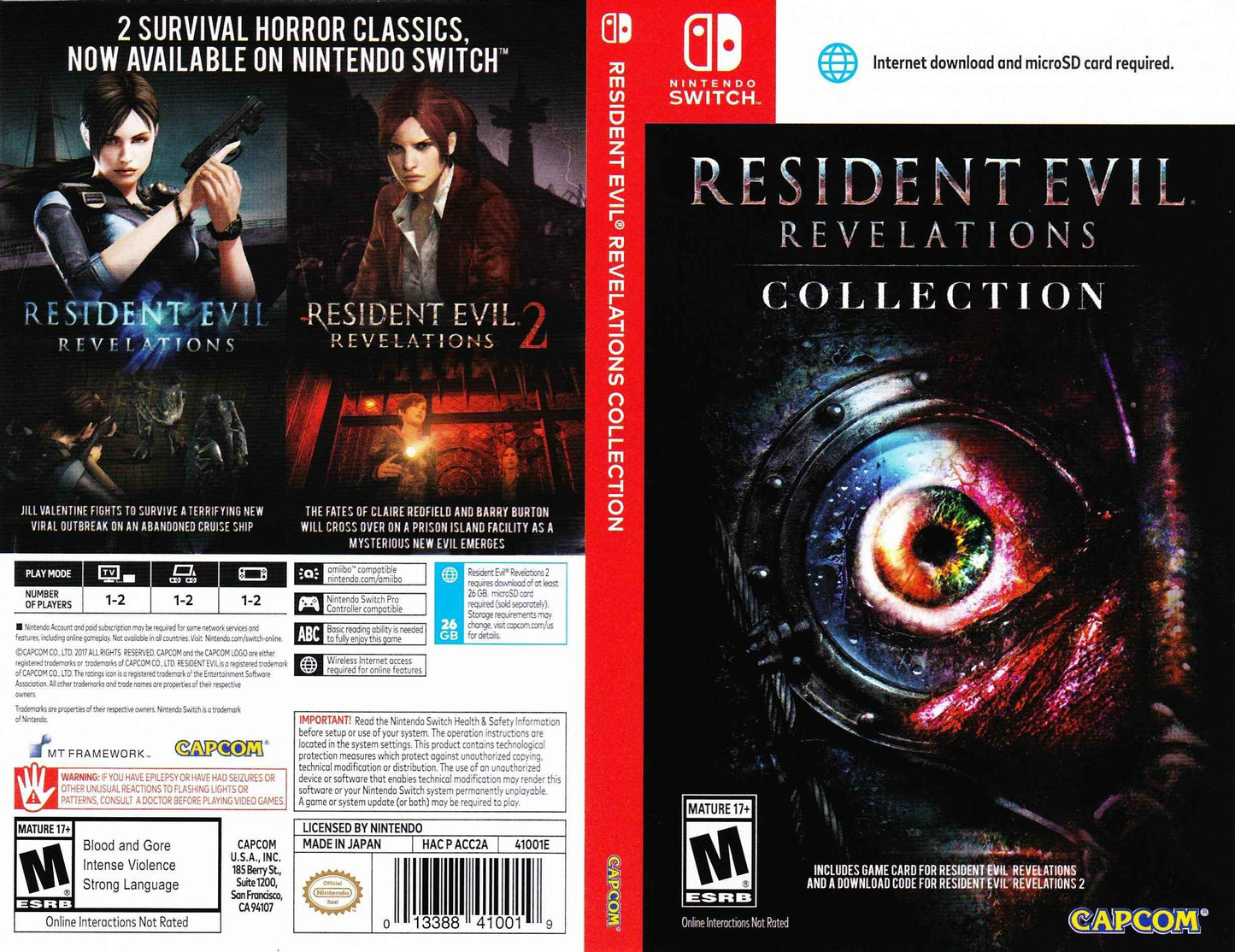 Resident Evil Revelations Collection Cover Art - WOI Solutions
