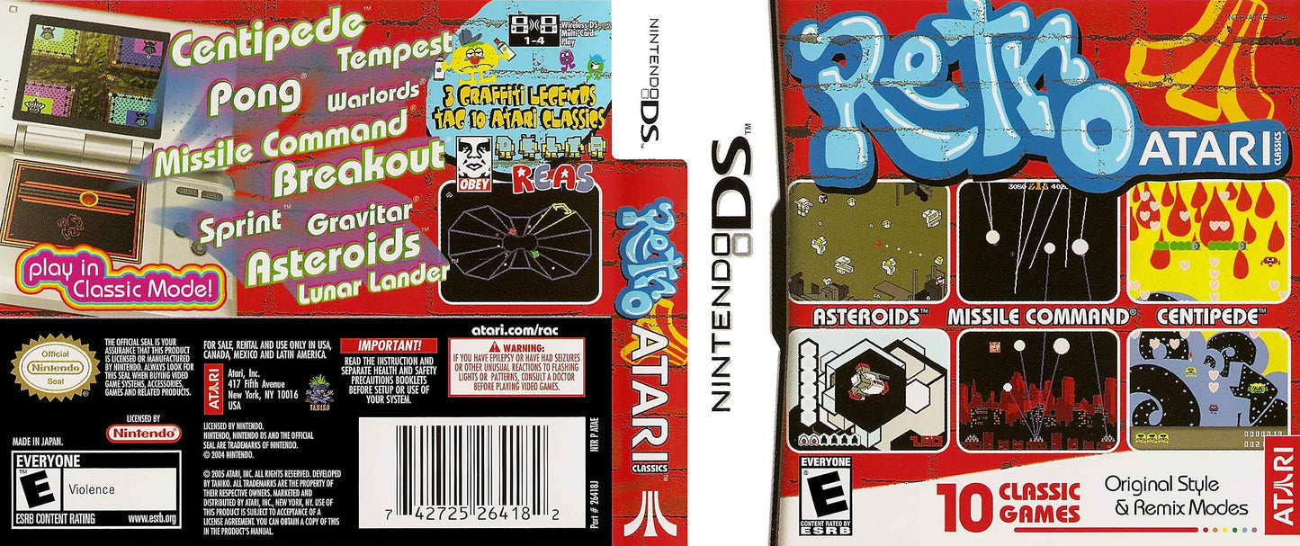 Retro Atari Classics Cover Art - WOI Solutions