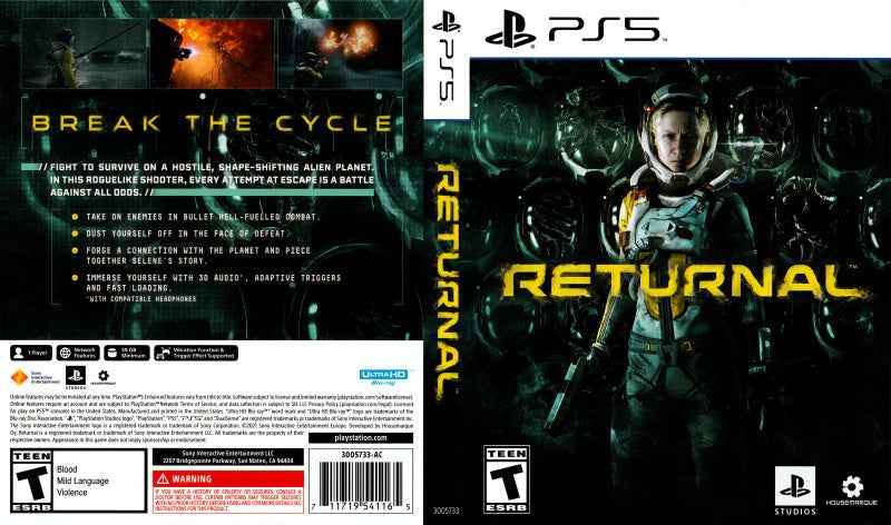 Returnal Cover Art - WOI Solutions