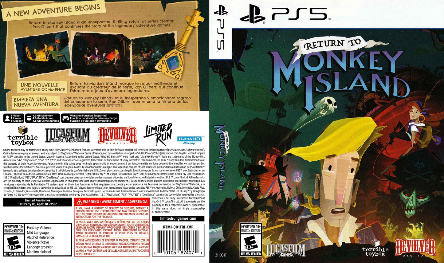 Return to Monkey Island Cover Art - WOI Solutions