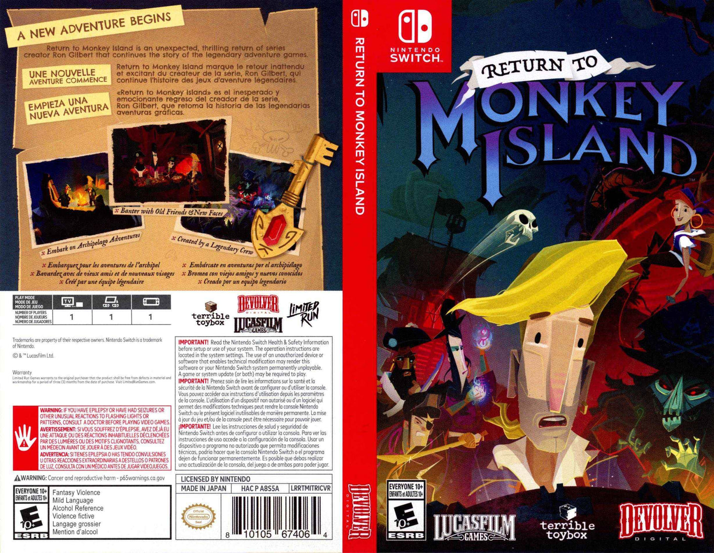 Return to Monkey Island Cover Art - WOI Solutions
