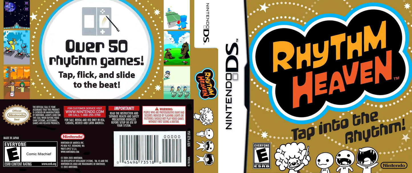 Rhythm Heaven Cover Art - WOI Solutions