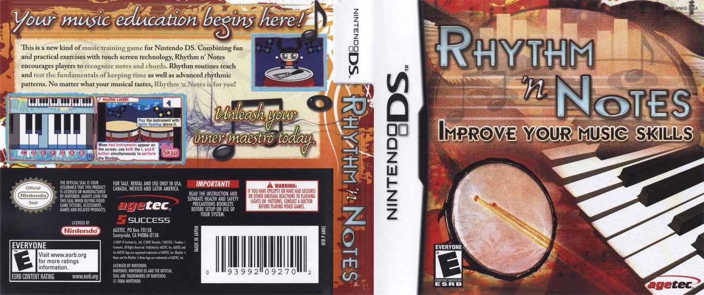 Rhythm 'n Notes Cover Art - WOI Solutions