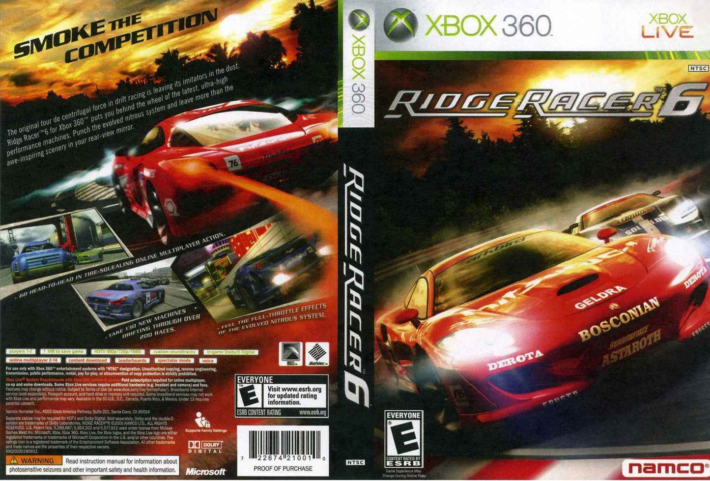 Ridge Racer 6 Cover Art - WOI Solutions