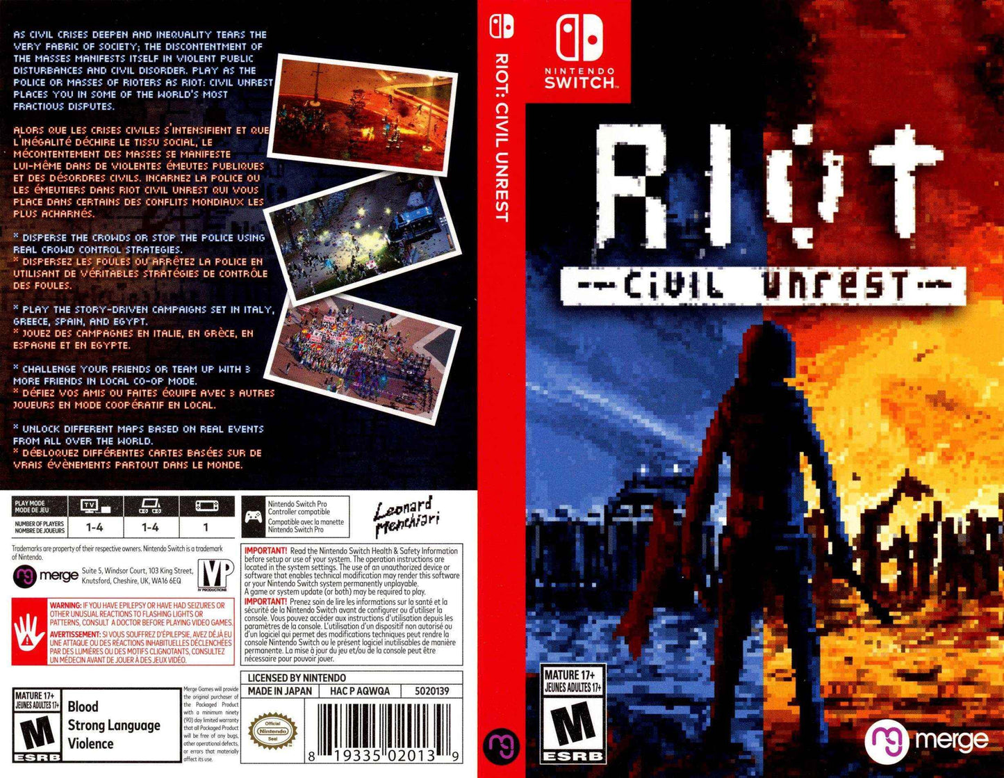 Riot Civil Unrest Cover Art - WOI Solutions