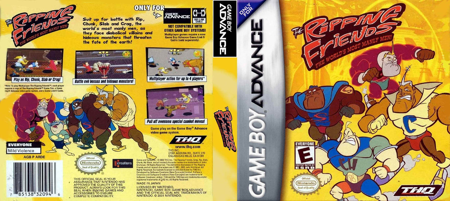 Ripping Friends World's Most Manly Men Cover Art - WOI Solutions