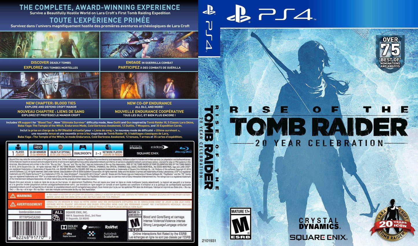 Rise of the Tomb Raider Cover Art - WOI Solutions