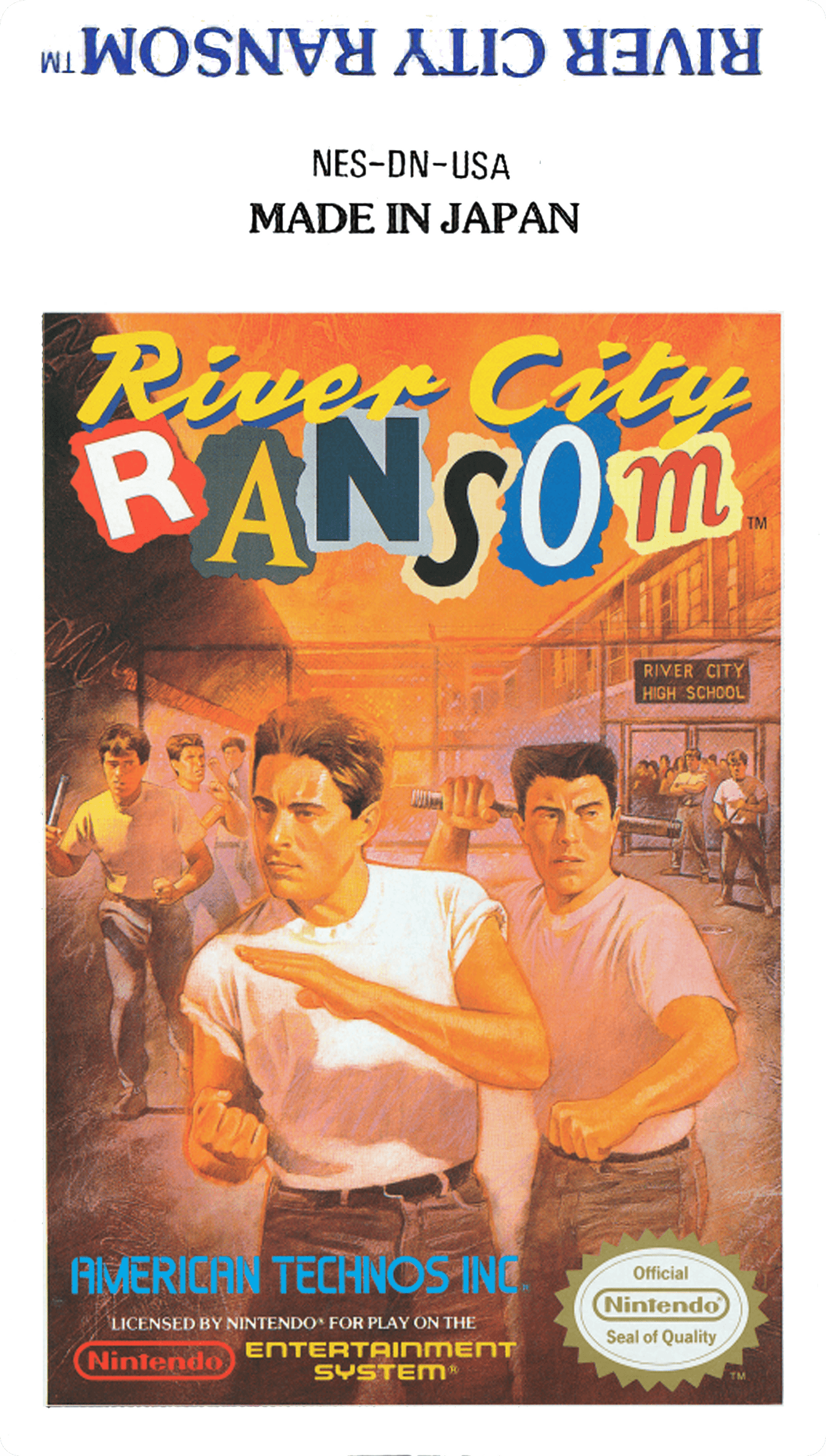 River City Ransom Cover Art - WOI Solutions