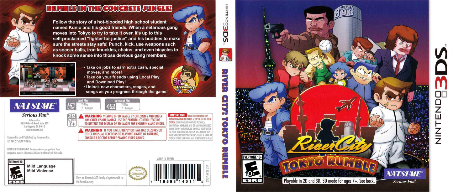 River City Tokyo Rumble Cover Art - WOI Solutions