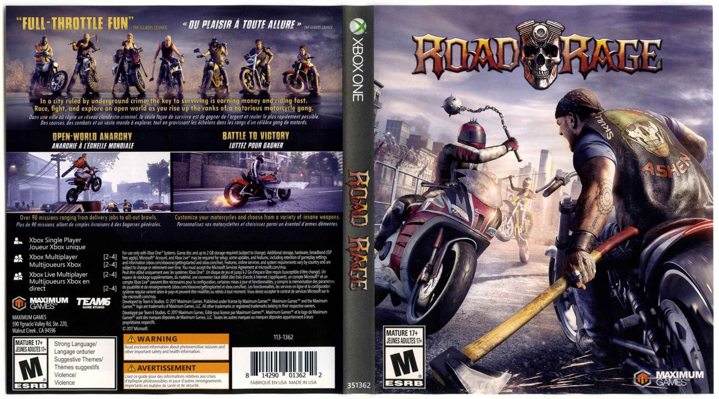 Road Rage Cover Art - WOI Solutions