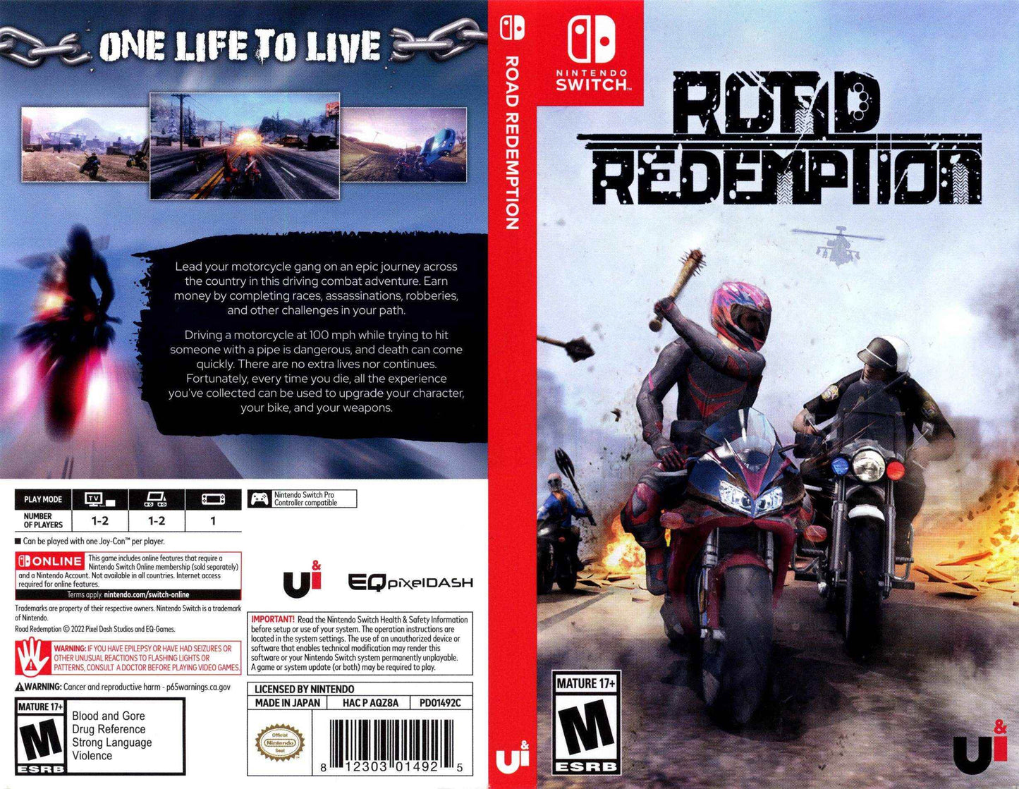 Road Redemption Cover Art - WOI Solutions