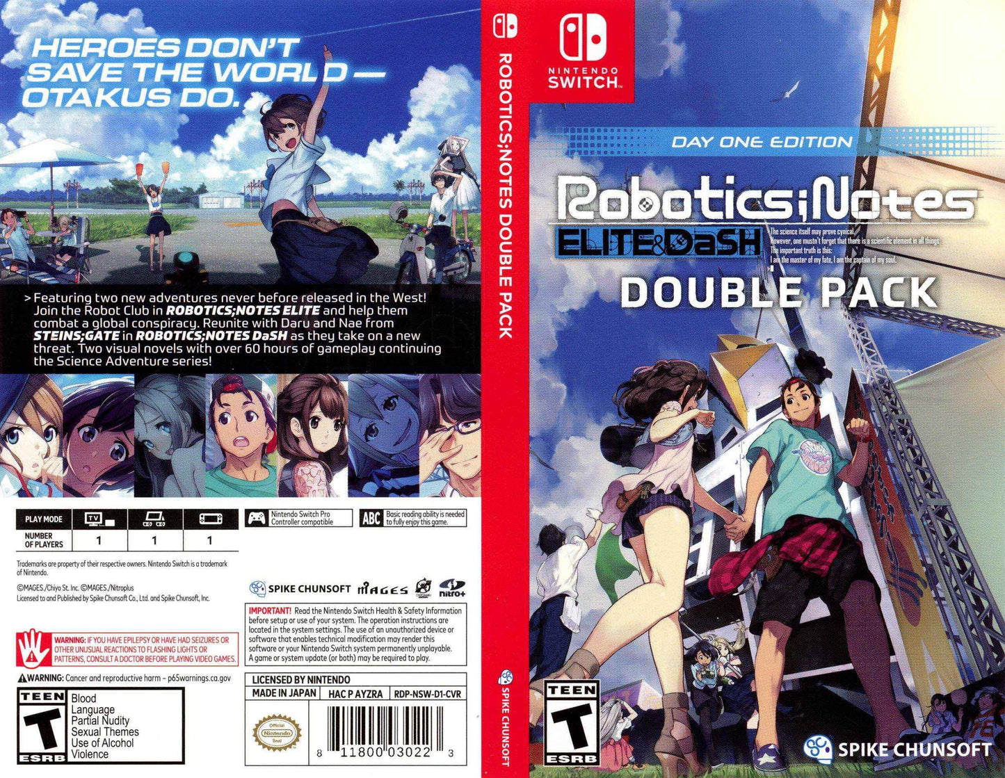 Robotics;Notes Double Pack Cover Art - WOI Solutions