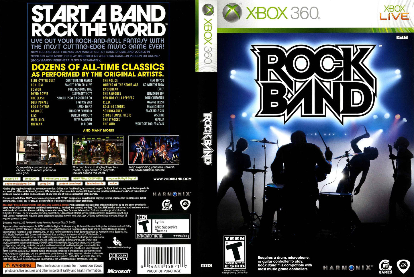 Rock Band Cover Art - WOI Solutions