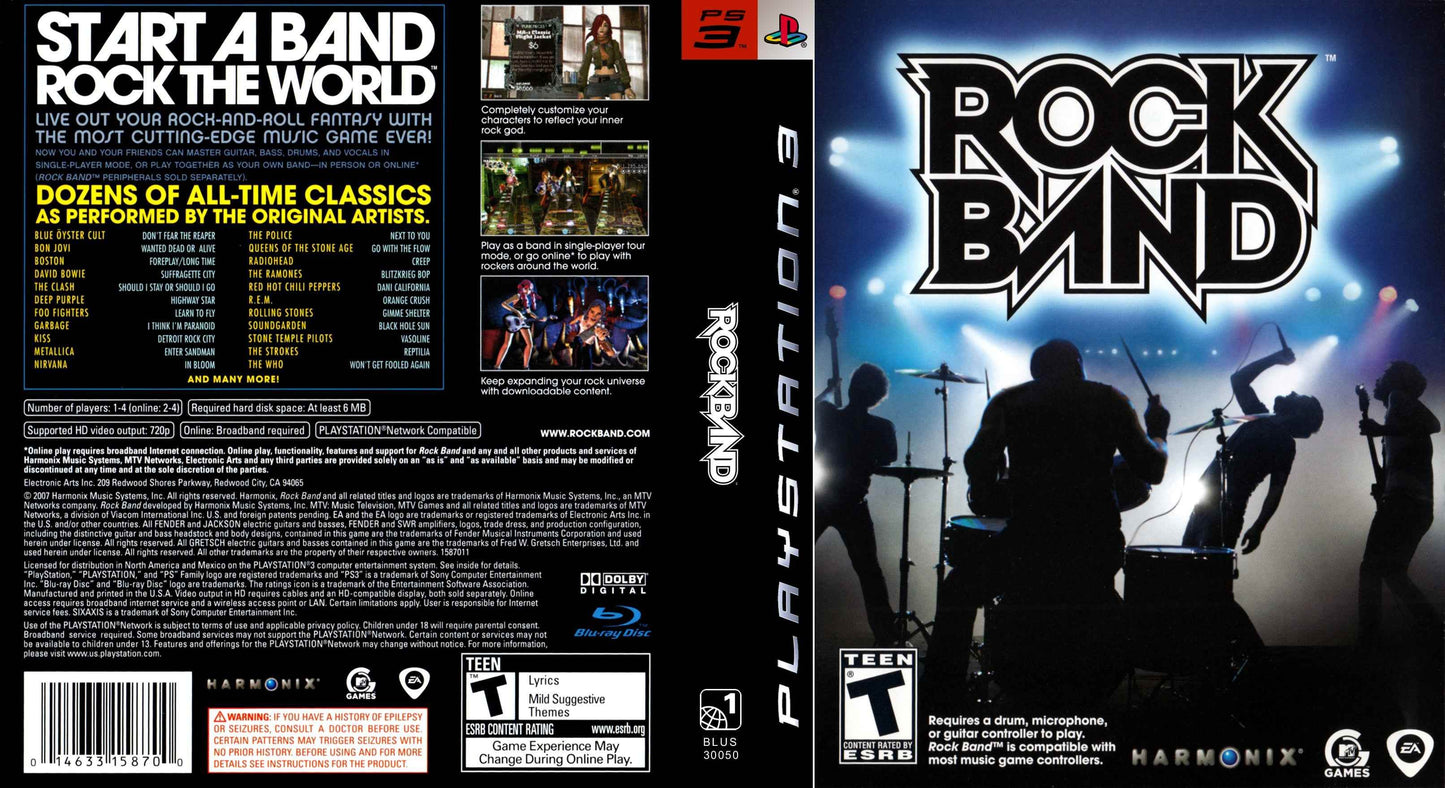 Rock Band Cover Art - WOI Solutions