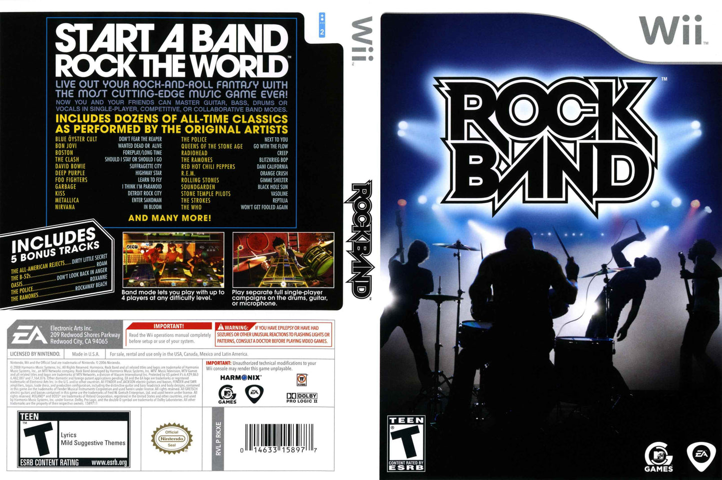 Rock Band Cover Art - WOI Solutions