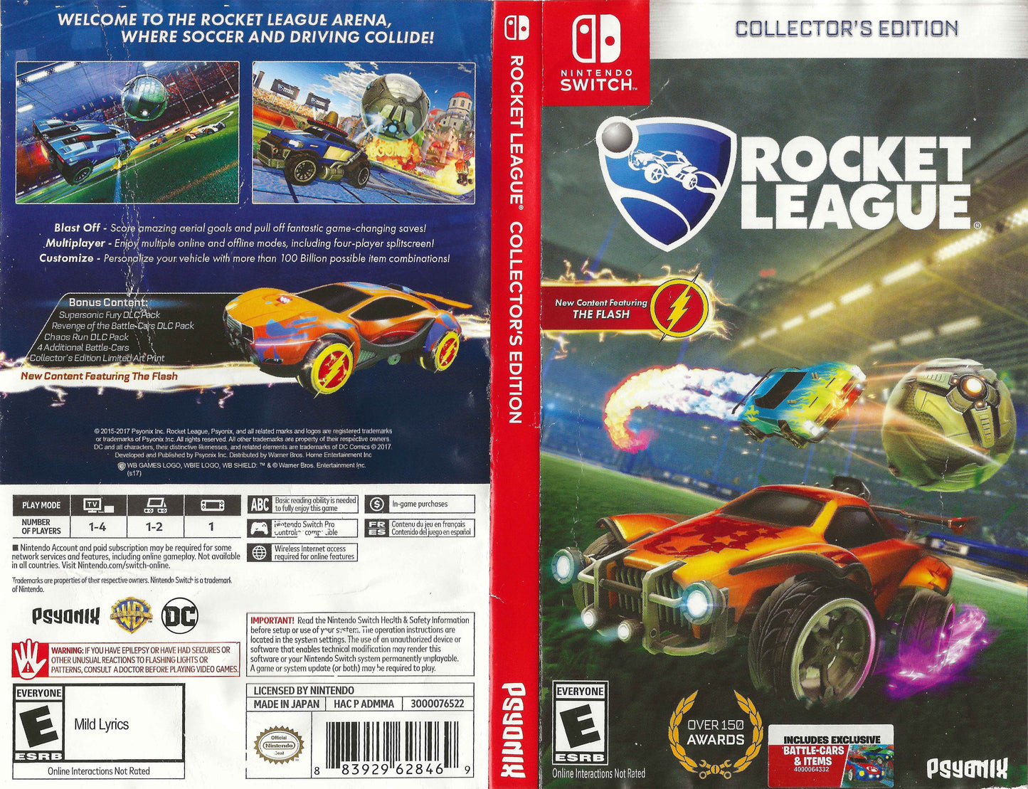 Rocket League Collector's Edition Cover Art - WOI Solutions