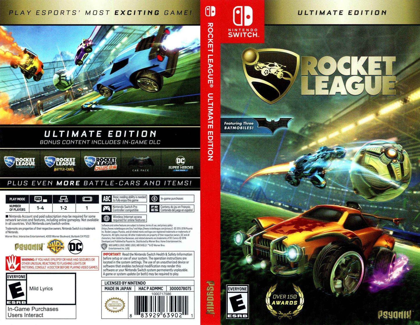 Rocket League Ultimate Edition Cover Art - WOI Solutions