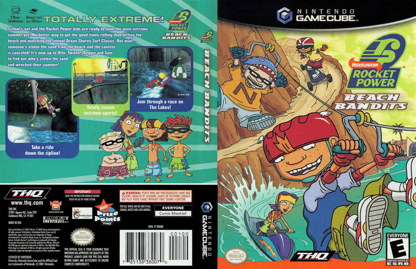 Rocket Power Beach Bandits Cover Art - WOI Solutions