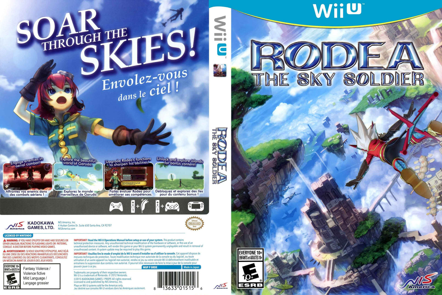 Rodea the Sky Soldier Cover Art - WOI Solutions