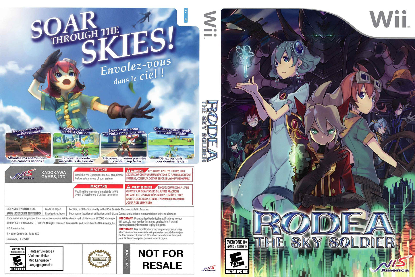 Rodea the Sky Soldier Cover Art - WOI Solutions